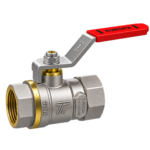 Brass Ball Valve 123 F/F Plate Handle