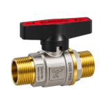 Brass Ball Valve 123 M/M Butterfly Handle