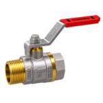 Brass Ball Valve 123 M/F Plate Handle