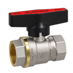 Brass Ball Valve 123 F/F Butterfly Handle