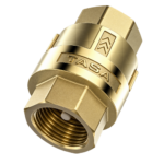 Brass Threaded Check Valve With Plastic Plunger