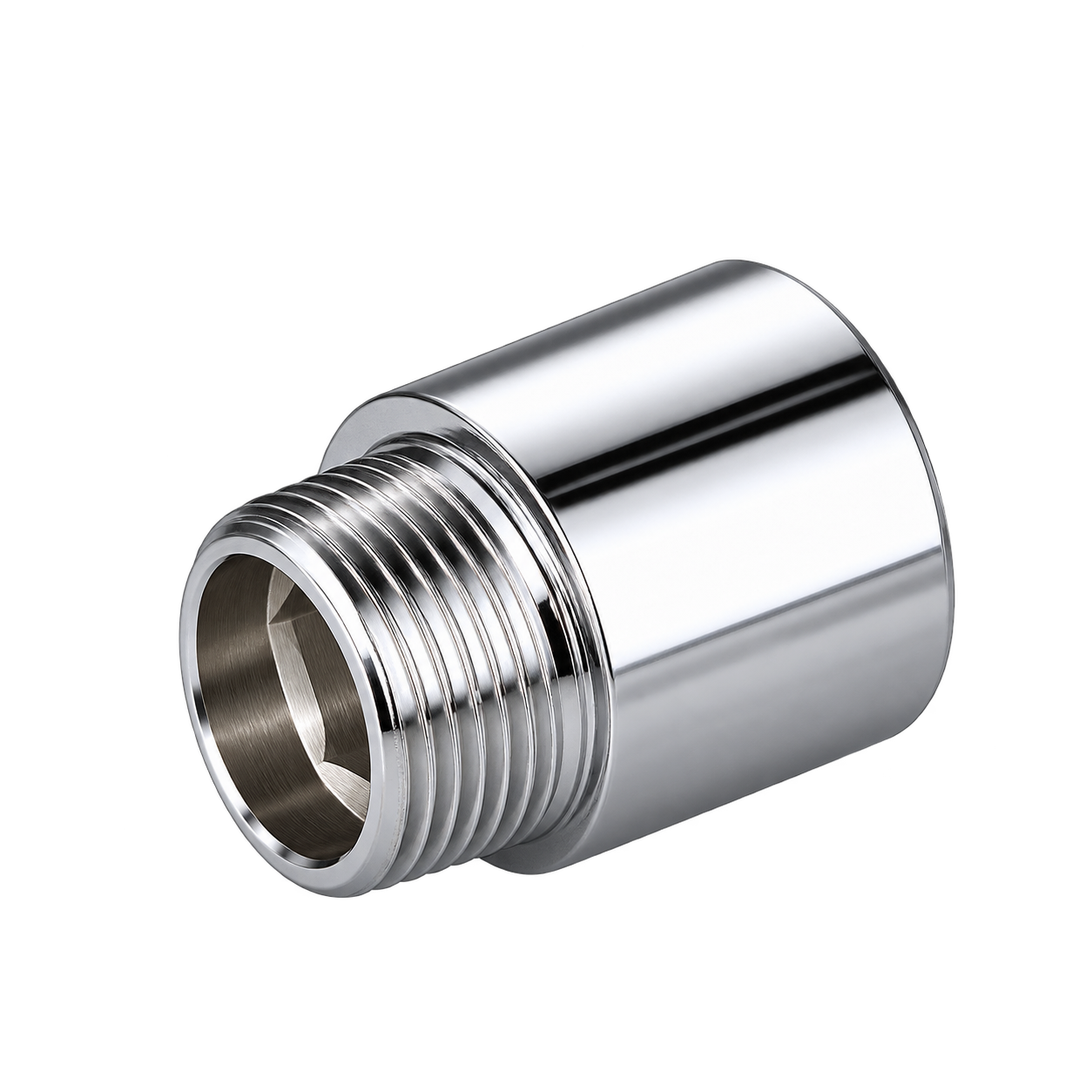Nickel Male To Female Threaded new Nickel Extension M/F - Image 1