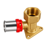 Pex Al Pex Press Elbow Female Flanged