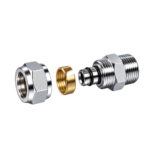 Pex Al Pex Coupling Male Compression