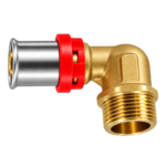 Pex Al Pex Press Elbow Male